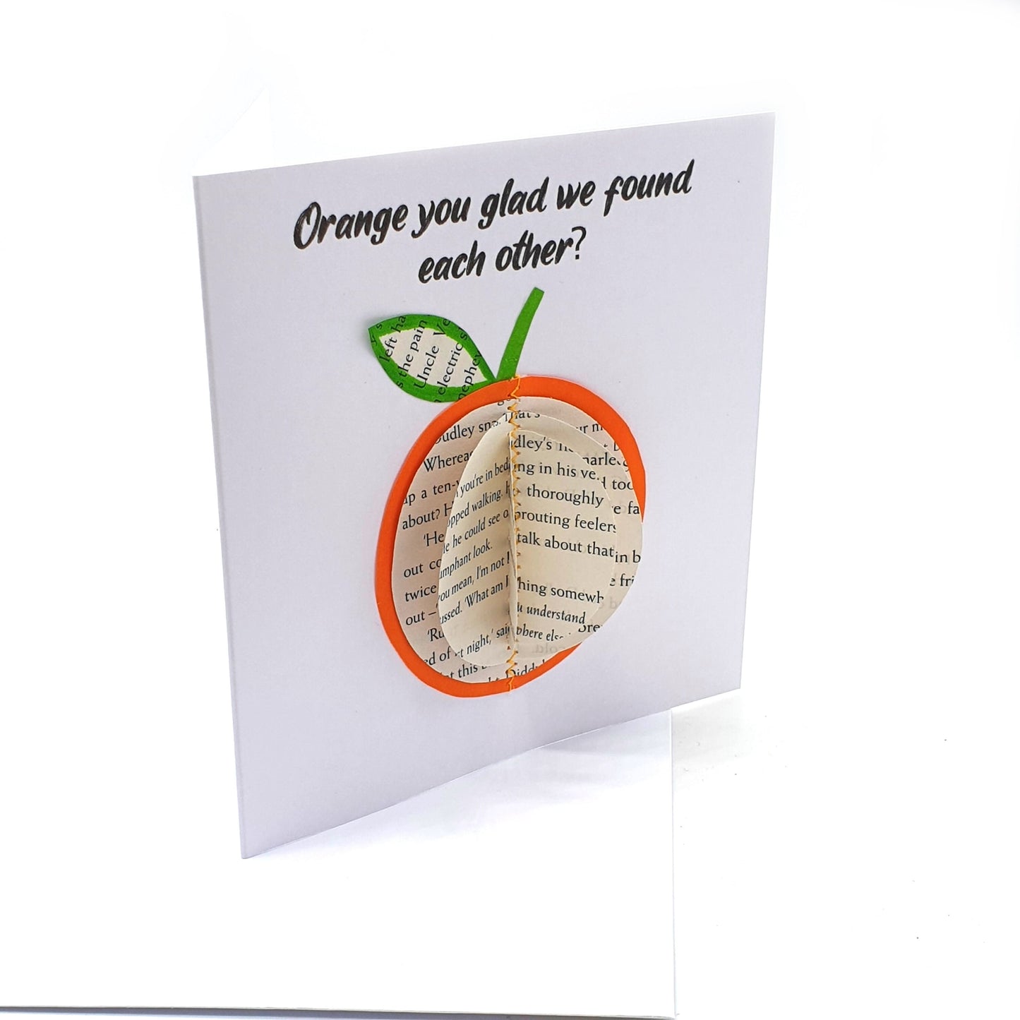 Orange Fruit Card Gift
