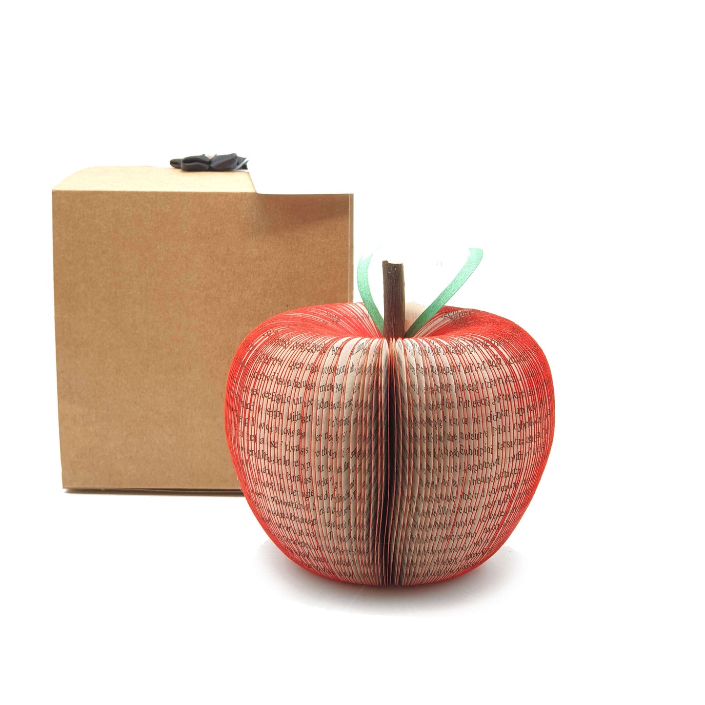 Personalised Red Apple Book Gift with Card