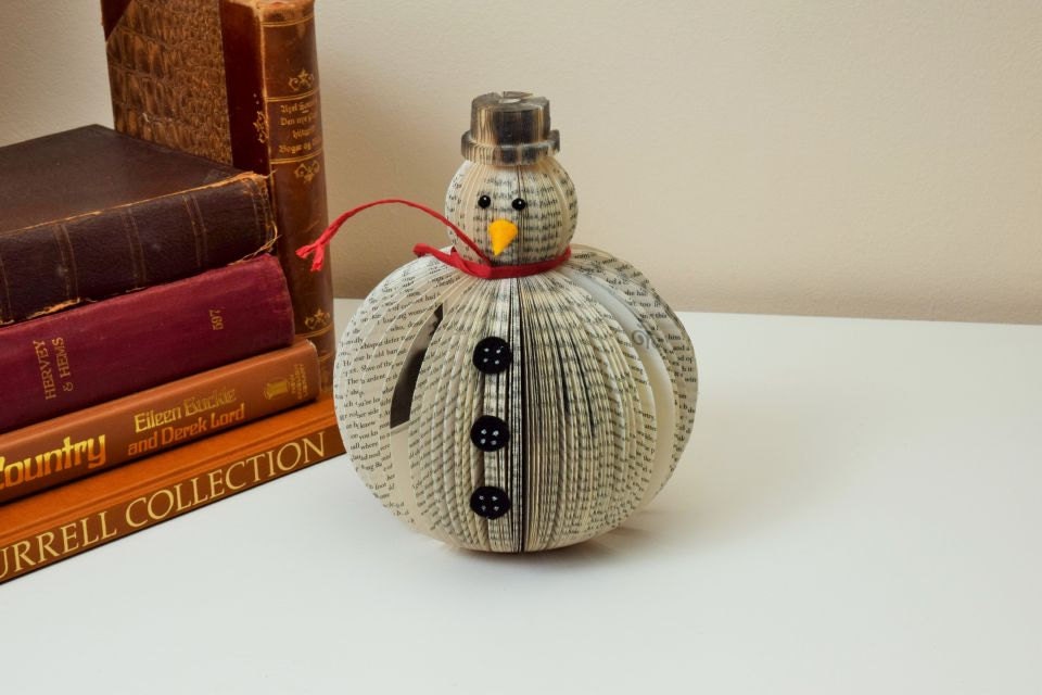 Large Snowman Book Gift