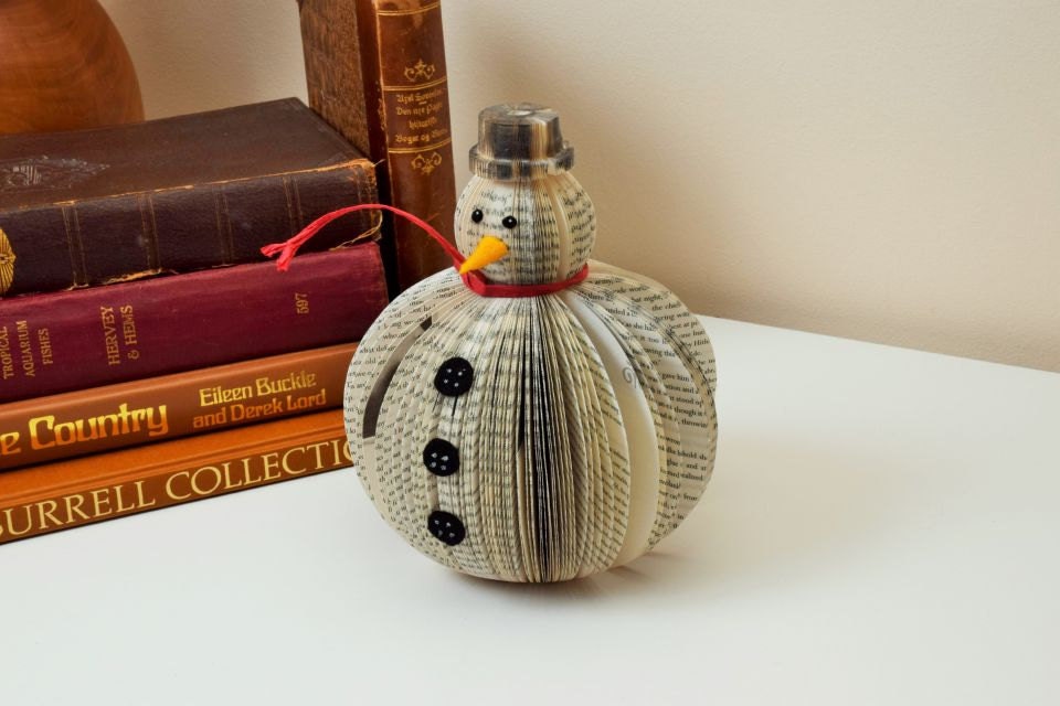 Large Snowman Book Gift