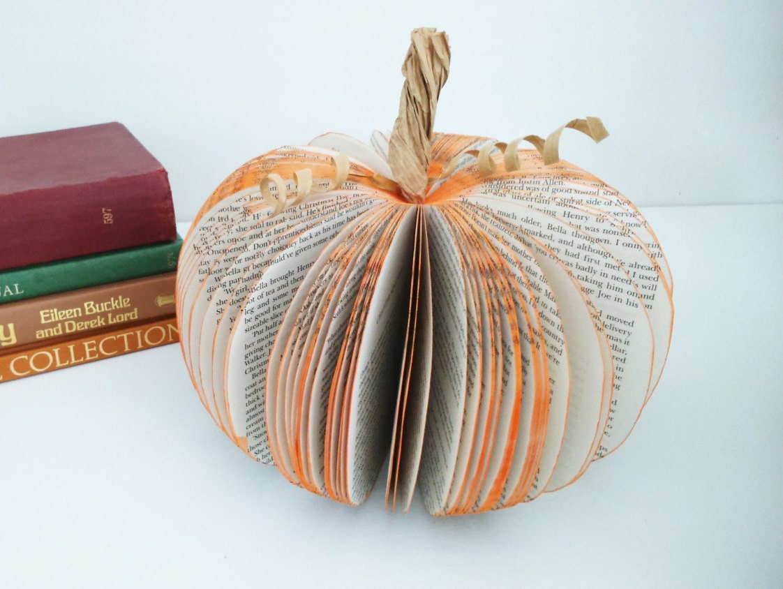 Large Pumpkin Book Gift