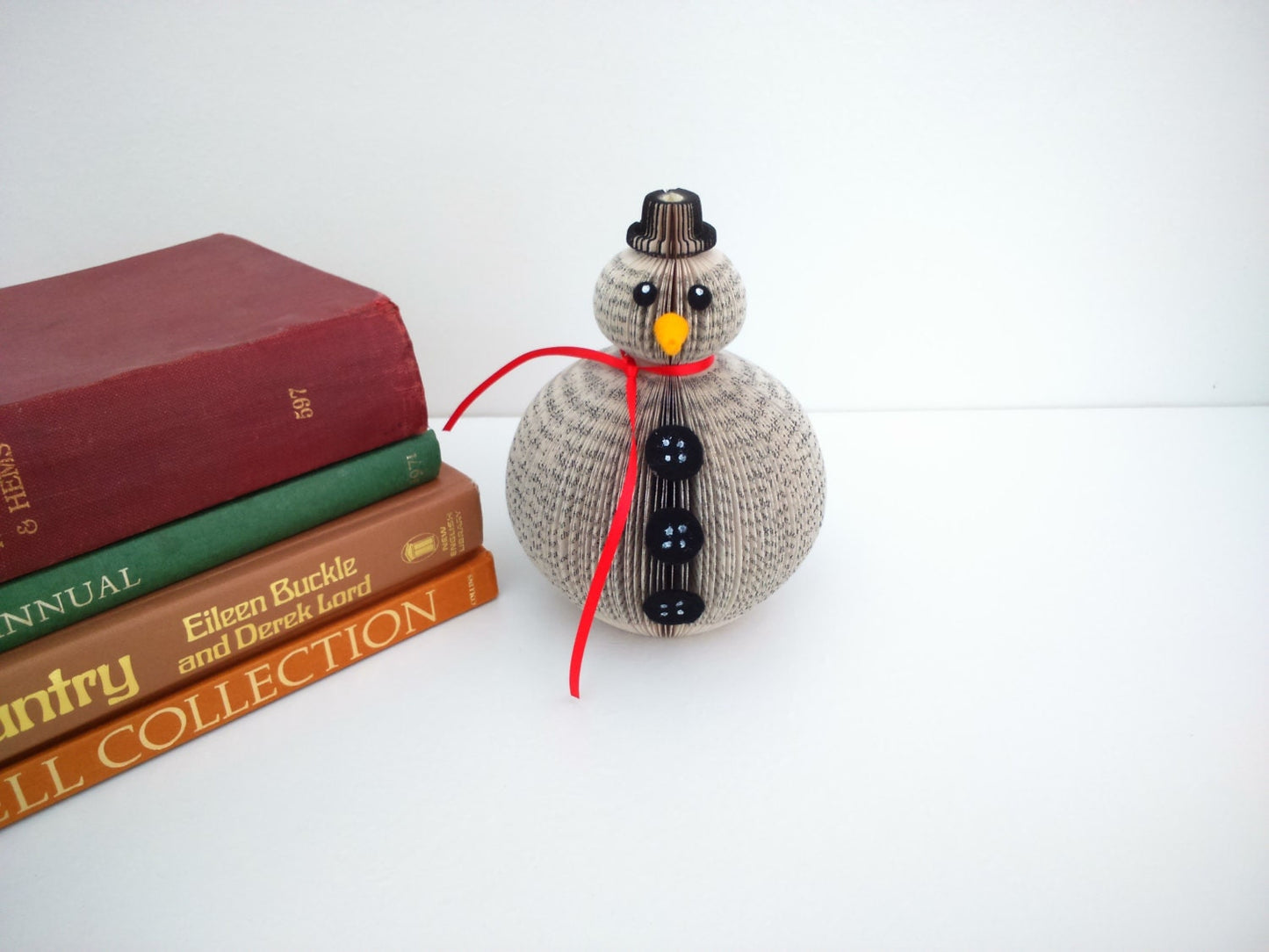 Small Snowman Book Gift
